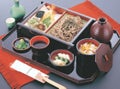そば器 D.Xツノ天盛ザルセイロ溜内朱本体