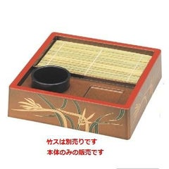そば器 D.X角座敷ザル梨地ラン本体
