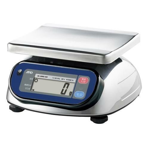 A&D 取引証明用 防塵・防水デジタルはかり A&D SK2000iWP-A4 (検定付) スケール/ /小物送料対象商品