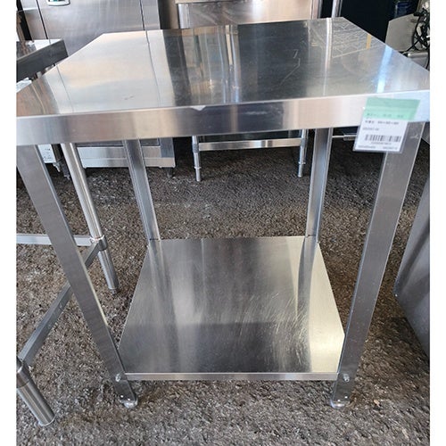 中古】作業台 BGなし 幅600×奥行600×高さ800 【送料別途見積】【業務用