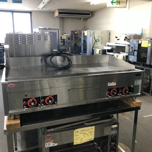 業界最長1年保証】【中古】電気グリドル マルゼン MEG-126 幅1200×奥行