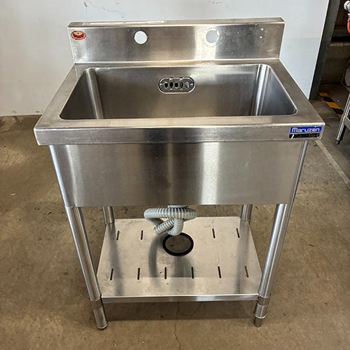 中古】一槽シンク BGなし タニコー 幅550×奥行450×高さ800 【送料別途