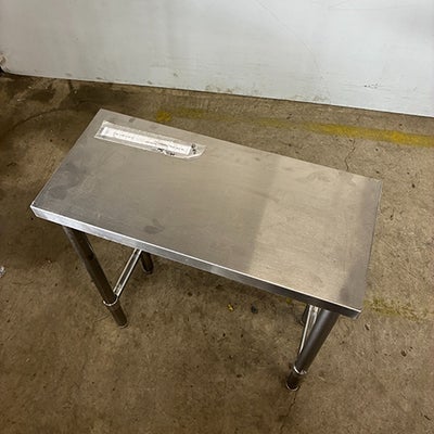 中古】脇台 幅670×奥行300×高さ800 【送料別途見積】【業務用】【川越 