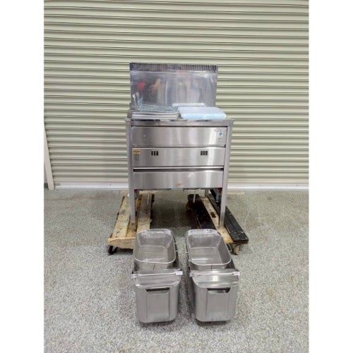 業界最長1年保証】【中古】ガスフライヤー タニコー TGFL-67CW 幅670