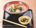 丼 うどん鉢黒刷毛目内朱