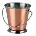 KM ミニ ステンレス バケツ 12cm 銅メッキ BKT12C