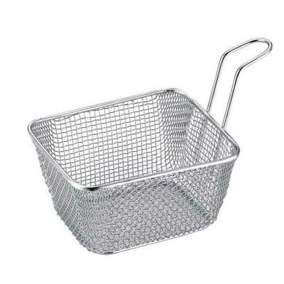 KM ミニ ステンレス 角型フライバスケット BSK137NM