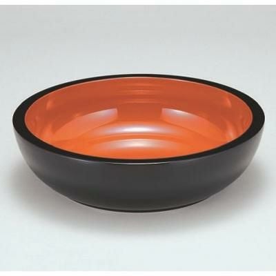 こね鉢 尺2寸こね鉢黒内朱 /業務用/新品/小物送料対象商品 | こね鉢