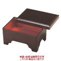 丼重 御殿型丼重溜内朱1段(中蓋・仕切別) SS塗
