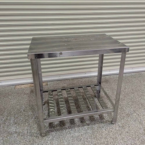 中古】作業台 BGなし 幅750×奥行500×高さ800 【送料別途見積】【業務用