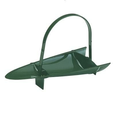 かご 竹割籠グリーン(折畳式) 幅262 奥行104 高さ155