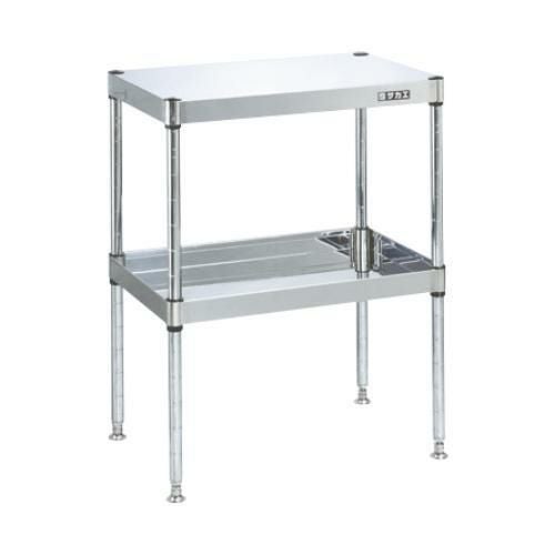 【固定式】【サカエ】ステンレスCSパールワゴン(固定タイプ) CSPN4-6072 幅600×奥行400×高さ780(mm)