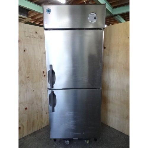中古】2ドア冷蔵庫 大和冷機 231YCD-EC 幅750×奥行650×高さ1900 【運送