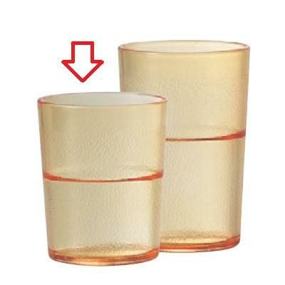 タンブラー 6オンスタンブラー アンバー PAT.P