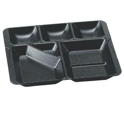 パレットプレート黒石目/樹脂製/ビュッフェ取皿