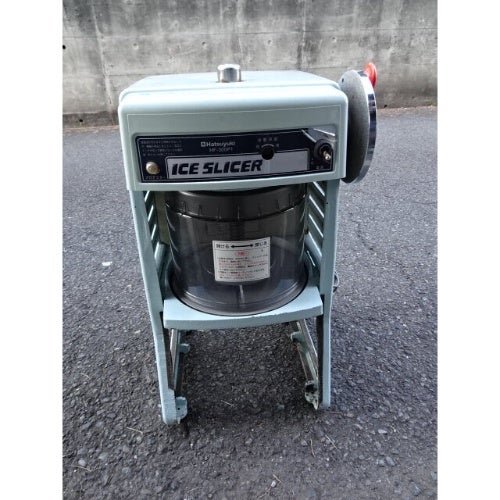 中古】氷削機 アイススライサー Hatsuyuki HF-300P1 幅340×奥行410×高