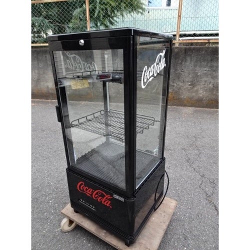 中古】冷蔵ショーケース コカコーラ HJR-KR60BK 幅425×奥行380×高さ835