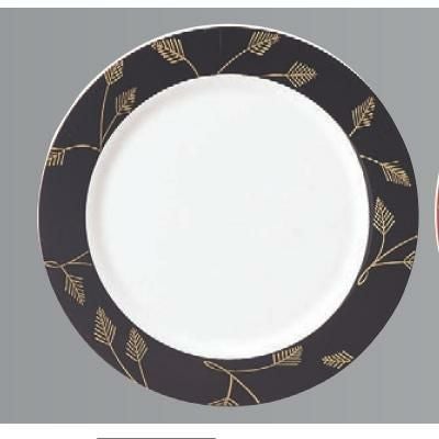 回転寿司皿 寿司皿 黒松唐草