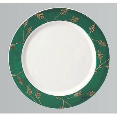 回転寿司皿 寿司皿 緑松唐草