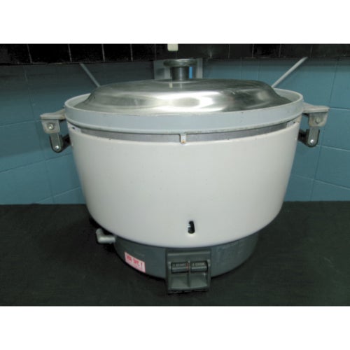 中古】ガス炊飯器(フッ素釜) リンナイ(Rinnai) RR-550CF 幅569×奥行485