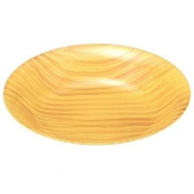 そば器 7寸羽反丸そば皿白木(ミニそば用)本体