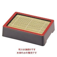 そば器 新D.X盛そばセイロ溜天朱本体