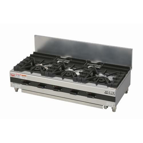 MOZK1265 【マルゼン】ガステーブル オザキシリーズ スーパーインペリアル 幅1200×奥行600×高さ250 バックガード高200(mm)