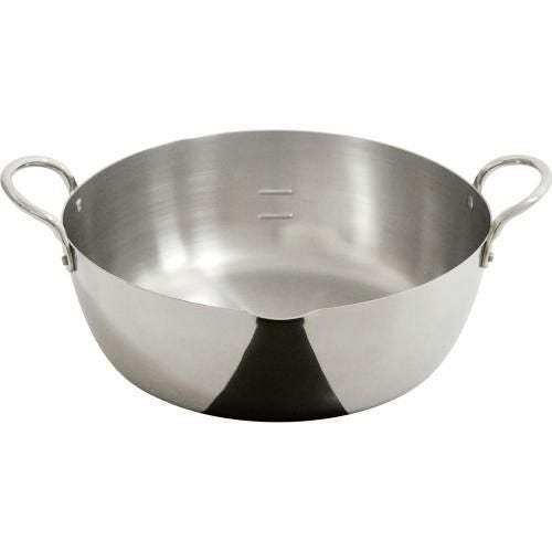 ステンレス揚げ鍋 24cm(揚げアミ無)