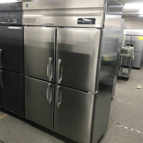 中古】4ドア 縦形冷蔵庫 ホシザキ HR-120A 幅1200×奥行800×高さ1910