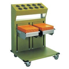 トレイ&シルバーディスペンサー シリンダータイプ MEX-1814-2CS