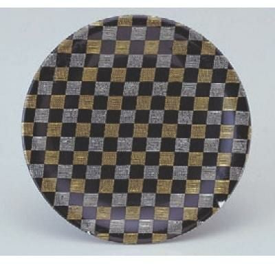 回転寿司皿 寿司皿 西陣金銀市松 高さ21 直径:150