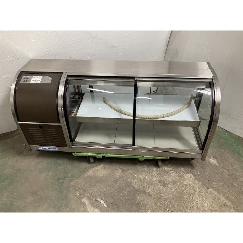 卓上冷蔵ショーケース 大穂製作所 OHLMe-1200L-W 幅1200×奥行400×高さ515 【福岡店在庫】