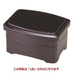 丼重 朝倉丼重溜内朱塗1段 SS塗