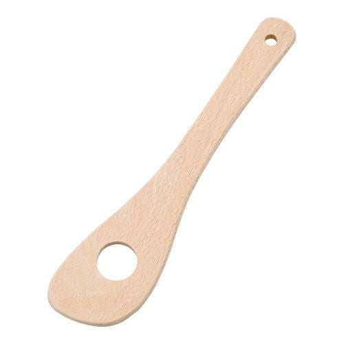 木製 調理ベラ 穴付(ブナ材)