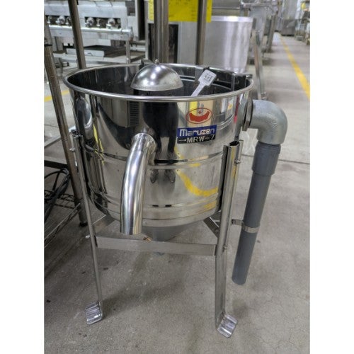 中古】洗米機 マルゼン MRW-7 幅445×奥行490×高さ570 【送料別途見積