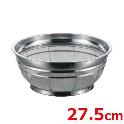 BK 18-8 F型ザル 荒目 27.5cm 6.5メッシュ