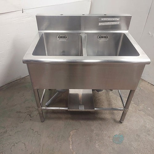 中古】製氷機 25kg フクシマガリレイ(福島工業) FIC-A25KT 幅398×奥行