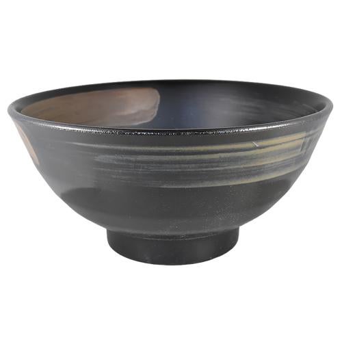 02840783 柚子黒金茶刷毛 6.3種丼 20×9.5cm 容量:1200cc