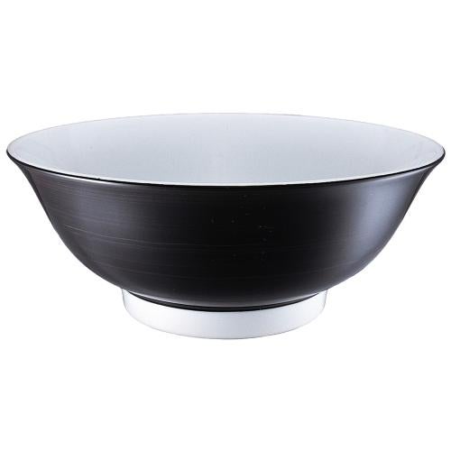 03660059 黒巻 丸反 7寸丼 イングレーズ 20.8×8.3cm