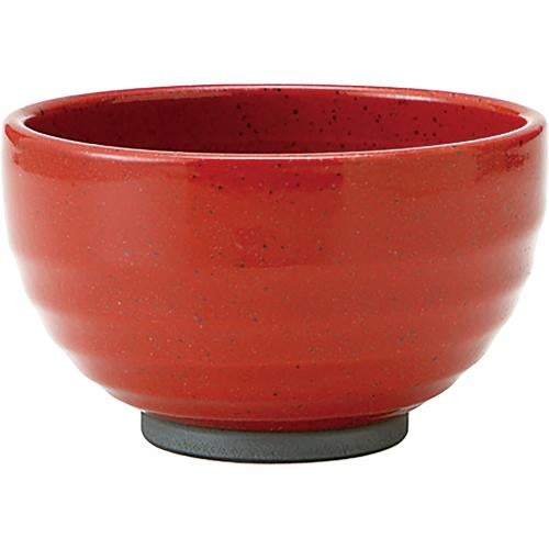 03830473 赤柚子 4寸多用丼 12.5×7.5cm 容量:500cc