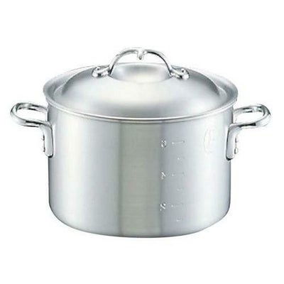 ニューキング アルミ 半寸胴鍋(目盛付)42cm