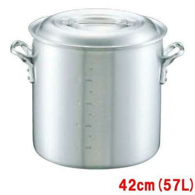 キング アルミ 寸胴鍋(目盛付)42cm