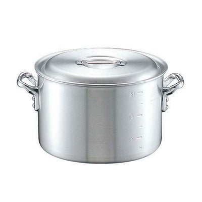 キング アルミ 半寸胴鍋(目盛付)48cm