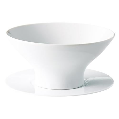 00001255 白 21cmレアーレ 21.2×9.9cm 容量:1420cc