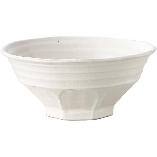 00380452 粉引 7寸 長浜丼 21.2×9.2cm 容量:1350cc