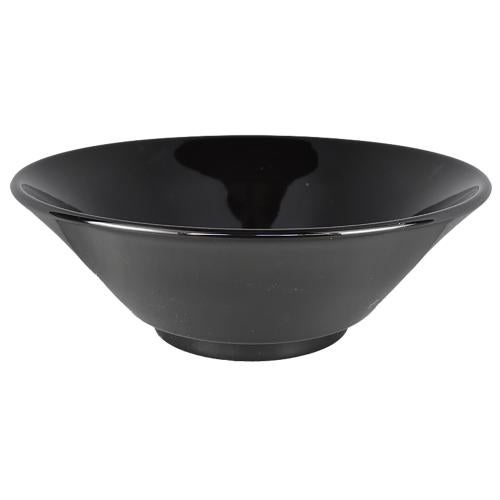 00400994 黒釉 新型切立7寸丼(リム無) 21×7.5cm 容量:950cc