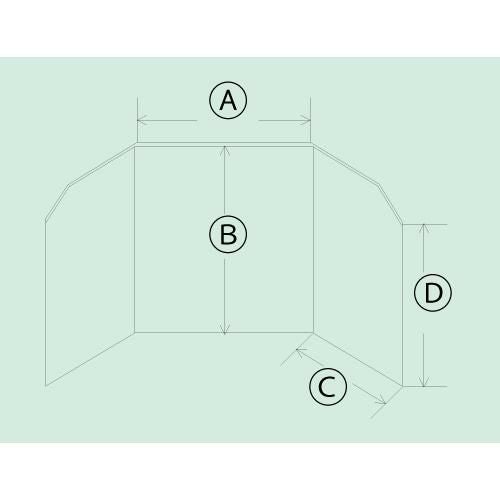 オールステンレス 使うときだけ！コンロガード
