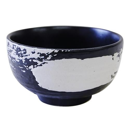 00670474 黒海流 4.6丼 14.3×8.4cm