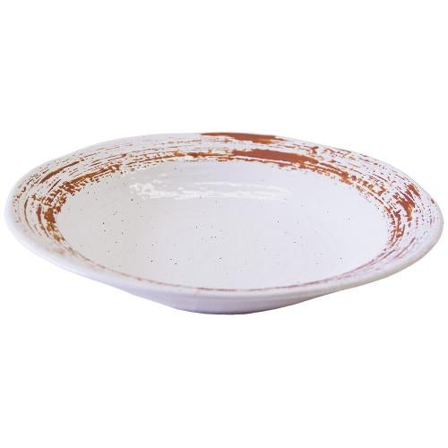 00690374 白樺 8寸麺皿 24.5×4.7cm