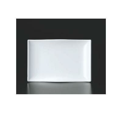 メラミン大皿AM-12 尺2寸長角盛皿(アイボリー)